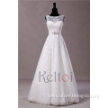 syrian casual beach wedding dresses A line floor length